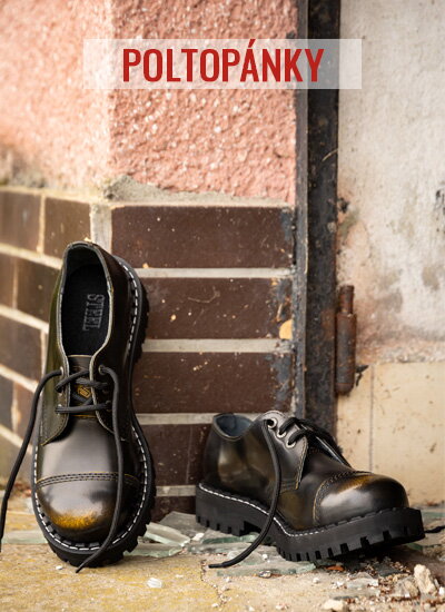 3 dierkové topánky Steel