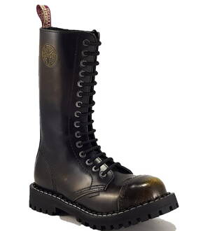 Topánky Steel 15 Dierkové Žlté Stierané