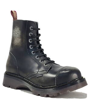 Topánky Steel 8 Dierkové Biele Stierané Air