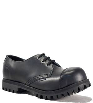 Topánky Steel 3 Dierkové Čierne BO